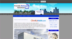 Desktop Screenshot of friendlyremovalsolutions-salisbury.co.uk